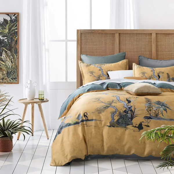 Embrace Serenity and Beauty with Nature-Inspired Print Bedding Sets