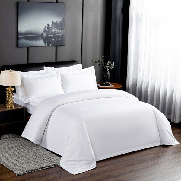 Luxurious Geneva Bedding Set | Soft White Duvet Cover for Year-Round Comfort