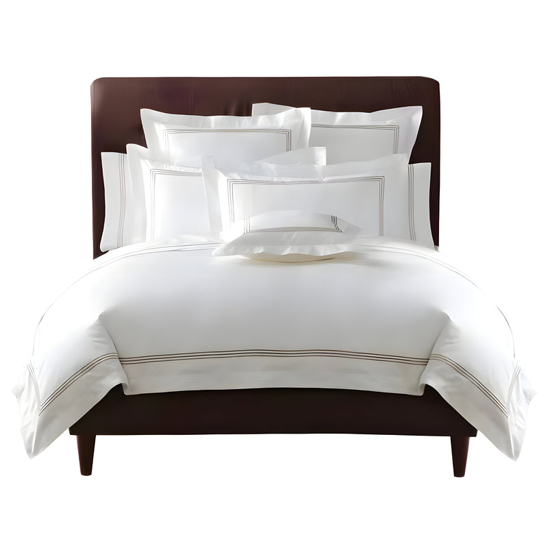 Luxurious St Ives Bedding Sets: 500-Thread Count Organic Cotton Duvet Cover Set With Pillowcases